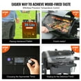 thumbnail image 5 of KFFKFF 62" Heavy Duty Charcoal Grill 8 IN 1,BBQ Portable Grill with Cart Outdoor Cooking Barbecue Camping, Picnic, 840 sq, Patio and Backyard, 5 of 8