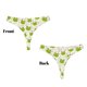 thumbnail image 3 of Balery Green Frog Tangas de Algodón para Mujer con Estampado – Ropa Interior Sexy, Transpirable, G-string-3X-Large, 3 of 6