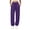 Purple, variant on Jogger Pants for Women Elastic Waist Drawstring Joggers Loose Sweatpants With Pockets Casual Track Pant Soft and Comfortable