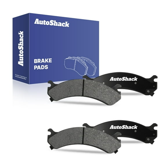 AutoShack Front Ceramic Brake Pad Set | Replacement for 2006-2011 Cadillac DTS 2003-2017 Chevrolet Express 3500 2001-2010 Chevrolet Silverado 2500 HD | 4-PC