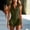 Army Green, variant on Women Summer Clothes Sleeveless V Neck Women's Romper Solid Color Button Down Regular Fit Beach Outfits for Women for Going Out and Party XS-2XL