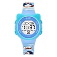 thumbnail image 1 of Reloj Infantil Slop SW2206LK6 Azul Print Pinguinos Digital 35 mm, 1 of 3