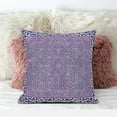 thumbnail image 4 of Amrita Sen Designs CAPL1079BrCDS-BL-28x28 28 x 28 in. Floral Swirl Broadcloth Indoor & Outdoor Blown & Closed Pillow - Indigo & Purple, 4 of 4