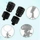thumbnail image 5 of Adaptador de Soporte de Micrófono de 4 Piezas, Adaptadores de Rosca de Micrófono de 1/4 Hembra A 5/8 Macho, Adaptador de Tornillo para Trípode de Cámara con Brazo de Micrófono, 5 of 5