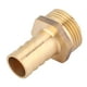 thumbnail image 2 of Accesorio de tubería de acoplamiento rápido, 2 piezas G3/4 Conector roscado de rosca macho Conector de púa Valor excepcional NikouMX herramienta, 2 of 8