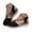 Black, variant on Womens Closed Toe Sandals Adjustable Ankle Strap Linen Shoes Back Empty Leisure Rope Bottom Slope Heel Roman Sandals