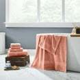 thumbnail image 2 of Modern Threads Bamboo Cotton Blend 6-Piece Bath Towel Set, Peach, 2 of 4