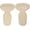 Beige, variant on Heel Pads for Shoes Adhesive Heel Cushion Inserts, Blister Prevention Liners for High Heels Sneakers Boots, Reusable Heel Grips