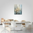 thumbnail image 4 of White Birch Wall Art Rustic Tree Pictures Wall Decor Nature Forest Canvas Landscape Print Artwork Home Decorations for Living Room Bedroom Bathroom Office Framed 12"x16", 4 of 6