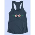 thumbnail image 3 of Slogan Love On Crown Cap Racerback Tank Women -Image by Shutterstock, Female Medium, 3 of 4