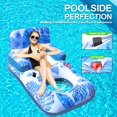 thumbnail image 4 of Tumbona para piscina Pool Float Junbig 65 con respaldo y reposabrazos, 4 of 6