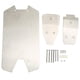 thumbnail image 1 of Placa protectora de chasis de metal para coche de control remoto Arrma Kraton 1/10, accesorio de actualización, 1 of 14