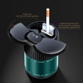 thumbnail image 5 of Car Ashtray With Lid, Automatic Sensing Infrared Metal Intelligent Ashtray, Lock Smoke Odor, Quick Extinguishing, Long-lasting Battery, Flame-retardant Material, Suitable For Car Home Office, 5 of 8