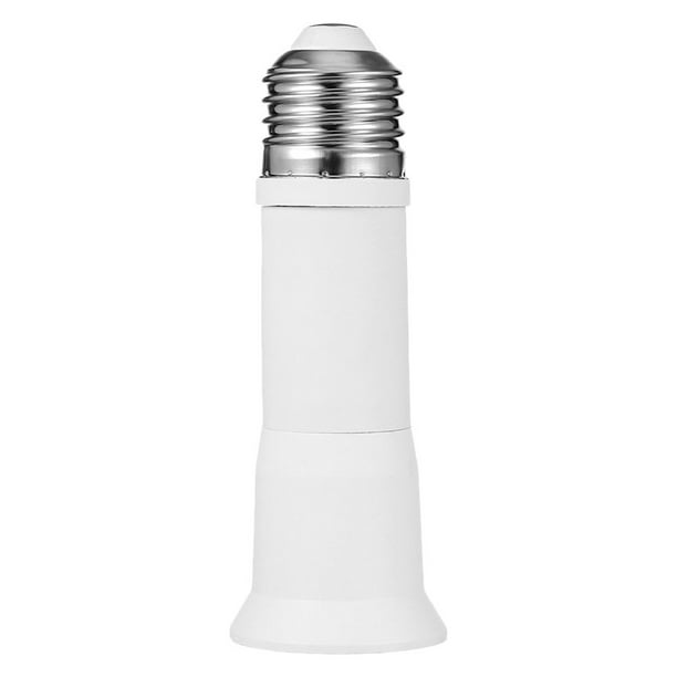 Adaptador de portalámparas E27 a E27, extensor de bombilla de longitud ajustable, fácil instalación para iluminación del hogar, convertidor de portalámparas, portalámparas de extensión.