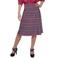 thumbnail image 1 of Moomaya Jupe Imprimée pour Femmes Poly Spandex Tenue Décontractée Été Jupe pour Filles, 1 of 5