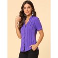thumbnail image 4 of Unique Bargains Hauts Décontractés à Manches Longues pour Femmes, 4 of 6