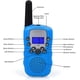 thumbnail image 2 of Walkie Talkie para niños, 8 canales, Radio bidireccional, linterna para niños, juego de Walkie Talkies, regalos para niños, juguetes para niñas y niños (1 par, azul) Ormromra LN-1375, 2 of 5