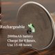 thumbnail image 4 of Lámpara de mesa LED inalámbrica para restaurante, lámpara de escritorio con batería recargable con control táctil, lámpara de mesa para exteriores para hoteles, mesa de café, 2000 mAh, rosa Zhivalor BST3080067, 4 of 5