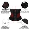 thumbnail image 3 of Vaslanda Waist Trainer for Women Weight loss-Neoprene Underbust Corset Sport Body Shaper Trimmer Girdle, 3 of 8