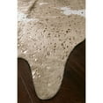 Loloi II Bryce Faux Cowhide Taupe / Champagne Area Rug