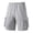 Grey@GC@, variant on CONZONE Men'S Baggy Sweat Shorts Elastic Waist Drawstring Summer Shorts For Men Casual Solid Color Lightweight Shorts With Pockets