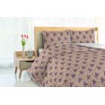 thumbnail image 3 of Ambesonne Ethnic Down Alternative Quilt Comforter, Traditional Triangle Stripes, Queen, Dimgray Indigo Eggshell, 3 of 5