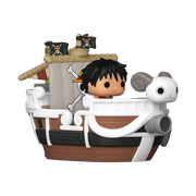 Funko Bitty Pop Ride: One Piece Going Merry with Luffy Collectible Vinyl Figure