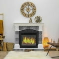 thumbnail image 6 of Mi Alma Gray White Floral Peel & Stick Vinyl Backsplash Tiles 5x5, 24 pcs, 6 of 12
