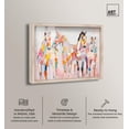 thumbnail image 2 of Frontier Horses Shadowbox Print Western Art by Art Remedy, Blonde Frame, 45 x 36, 2 of 6