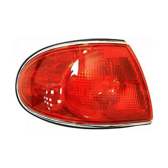 Left Driver Side Tail Light Assembly - Compatible with 2001 - 2005 Buick LeSabre 2002 2003 2004