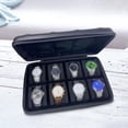 thumbnail image 4 of TISHITA Watch Travel Case Removable Pillows Zipper Opening 8 Slot Watch Display Case PU, 4 of 8