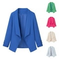 thumbnail image 4 of Yangnuo Womens Casual Daily Blazer Womens Casual Solid Suit Jacket, 4 of 4
