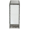thumbnail image 4 of Baxton Studio Wycliff Industrial Glam and Luxe Silver Finished Metal and Mirrored Glass 1-Drawer Sideboard Buffet, 4 of 7
