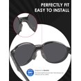 thumbnail image 2 of BlazerBuck Replacement Nose Pads Piece for Oakley Metalink OX8153 Eyeglass, Grey, Standard, 2 of 6