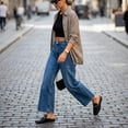 thumbnail image 5 of Cushionaire Yummy Slip On Womens Mules, Business Casual Loafers for Women with Low Heel and Metal Chain Detail, 5 of 17