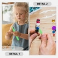 thumbnail image 2 of Miangastore 30pcs Lightweight Plastic Tweezers Safe Diy Tools For Crafting Bead Handling And Precision Stamping Each, 2 of 8