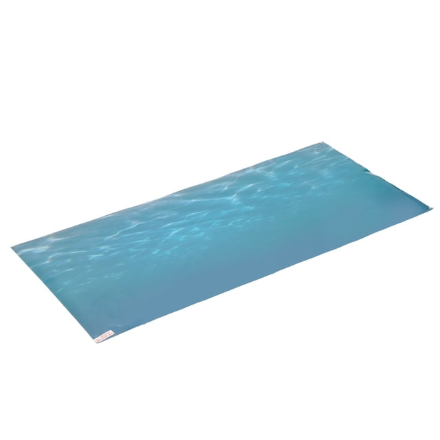 Fish Background Sticker PVC Self Adhesive 3D PVC Self Adhesive Sea Pattern Aquarium Poster Decoration