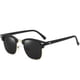 thumbnail image 1 of Gafas de sol polarizadas semi sin montura para mujer Gafas de sol polarizadas clásicas para hombre Retroblack, 1 of 5