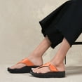 thumbnail image 2 of Aerosoft  Pyrim Women's Platform Sandals 6 - Medium - Orange, 2 of 5