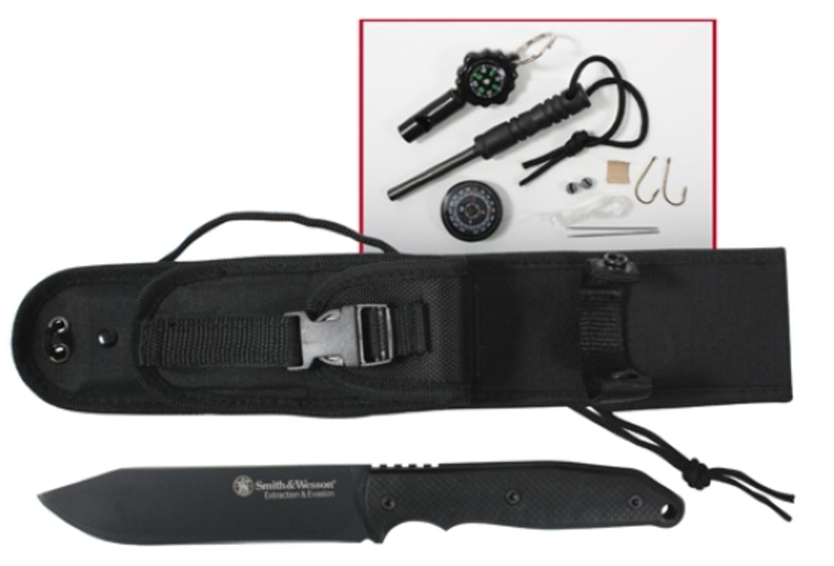 Smith & Wesson Extraction and Evasion Knife and Survival Kit