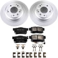 thumbnail image 2 of PowerStop Rear Geomet Coated Brake Rotor and Pad Kit Fits: ACURA HONDA ISUZU Select Models CRK709, 2 of 4