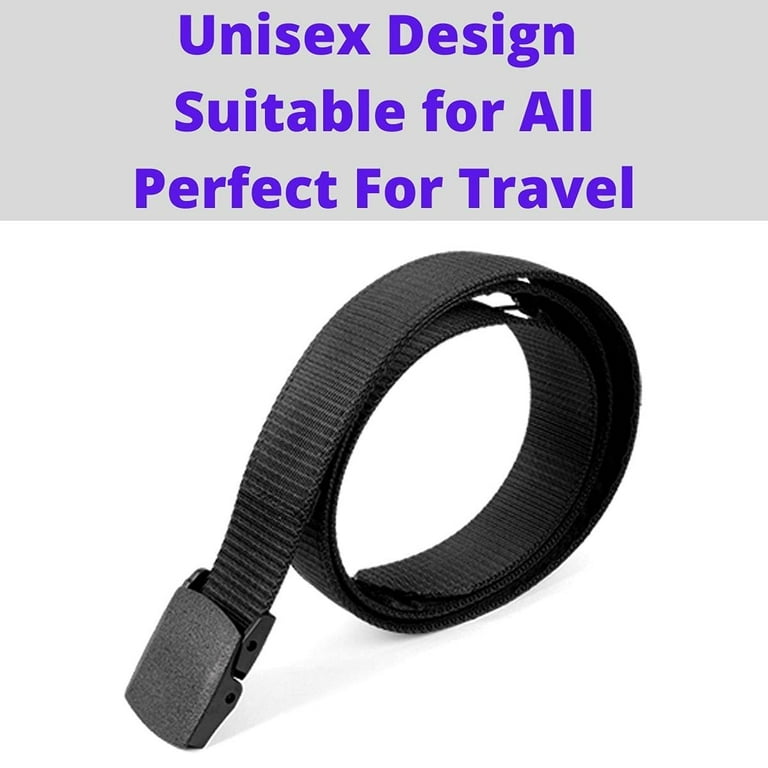 Hidden pocket top money belt