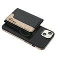 thumbnail image 6 of Allytechgroup Case for Apple iPhone 14, 2-in-1 Detachable Card Holder Magnetic RFID Blocking Wallet Shell [Compatible with MagSafe] Stand PU Leather Cover with Credit Card Slots/Cash Slots, Black, 6 of 13