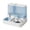 Blue, variant on Automatic Pet Feeder for Cats & Small Dogs, 2-in-1 Smart Food Dispenser with Precise Meal Scheduling & Portion Control - Indoor Feeding Solution(Basic bowl)