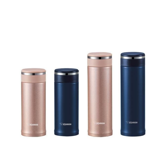 Tasse en acier inoxydable Zojirushi avec filtre de feuille de thé SM-JTE46, bleu profond