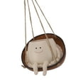 thumbnail image 3 of Kilisky Swing Face Planter Pot Multipurpose Cute Innovative Decorative Hanging Resin Flower Head Planters for Indoor Outdoor Plants 14x10.2x14cm / 5.5x4.0x5.5in, 3 of 21