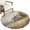 Brown, variant on Red Barn Washable Round Area Rug 7 ft, Rustic Farmhouse White Wildflower Green Meadow Grass Soft Non‑Slip Rugs Stain Repellent Indoor Mats for Large Living Room, Dining‑Room, Open‑Plan Space