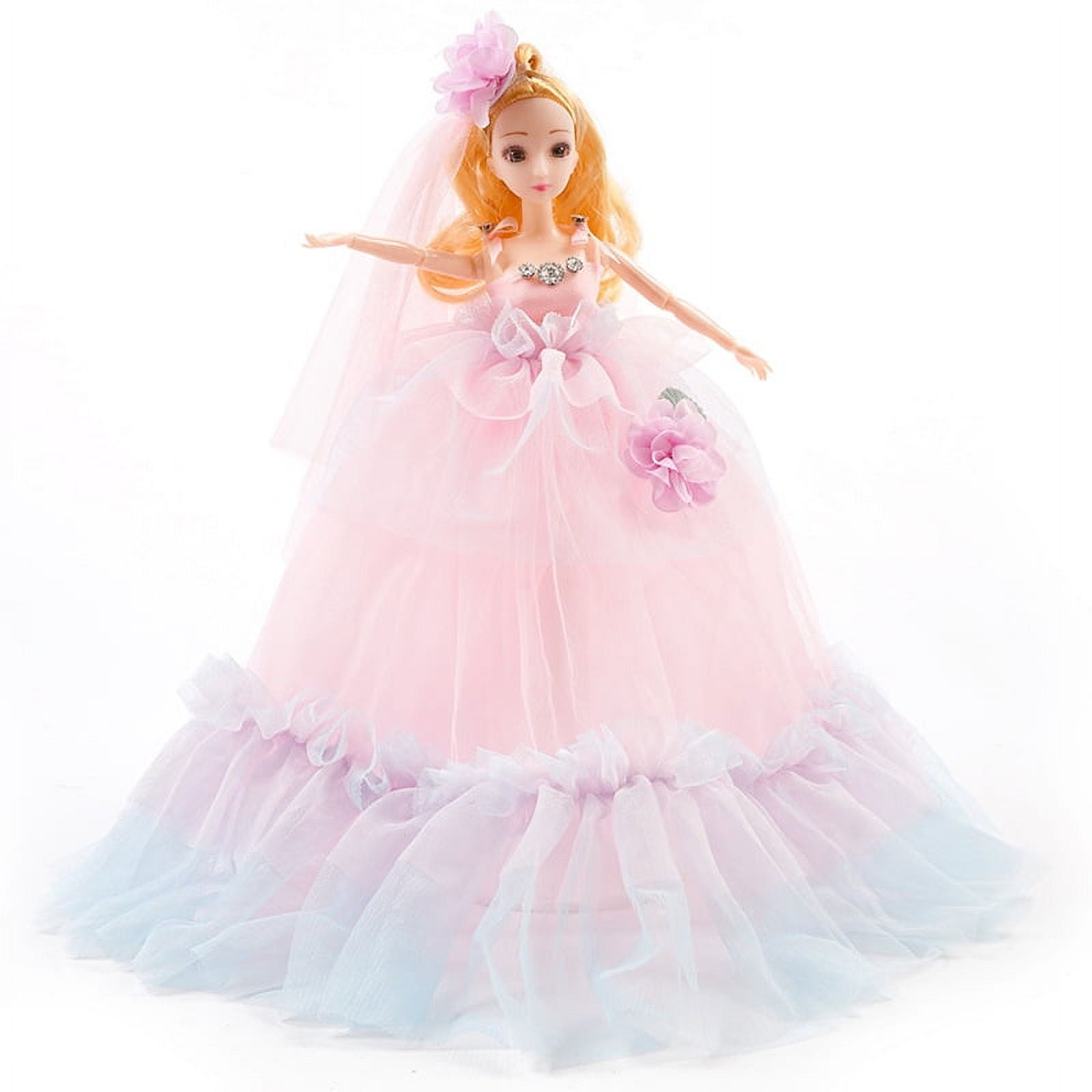 Chockeie 1 Piece 40cm Doll Toy Gift Box Set Wedding Princess Girls Kids Toys