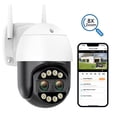 thumbnail image 1 of Cámara de Seguridad Exterior Zinker 8mp Doble Lente Zoom 8x ONVIF Ptz Wifi, 1 of 9