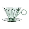 thumbnail image 1 of Lipstore Coffee Cup Hand Brewed Practical Coffee Dripper Flat Bottom Multifunction Green, 1 of 8